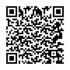 Código QR para número de telefone +2693726625