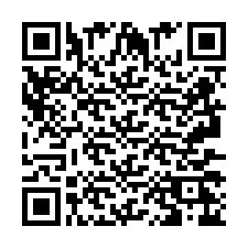 Codice QR per il numero di telefono +2693726634