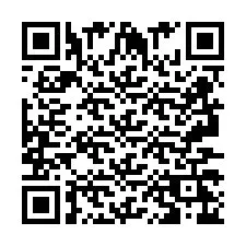 Código QR para número de telefone +2693726658