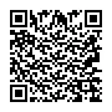 Código QR para número de telefone +2693726663