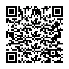 QR код за телефонен номер +2693727026