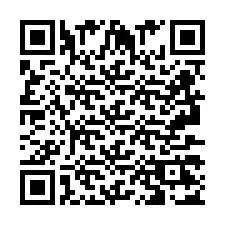 Codice QR per il numero di telefono +2693727044