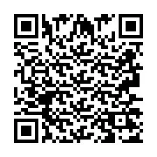 Codice QR per il numero di telefono +2693727062