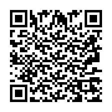 QR-code voor telefoonnummer +2693727080