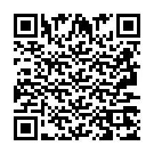 QR код за телефонен номер +2693727088