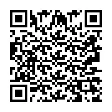 Codice QR per il numero di telefono +2693727848