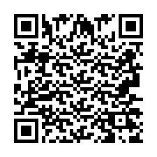 Codice QR per il numero di telefono +2693727867