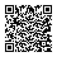 Codice QR per il numero di telefono +2693830014