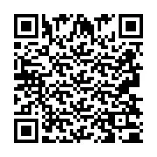 Código QR para número de telefone +2693830063