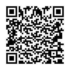 QR код за телефонен номер +2693830103