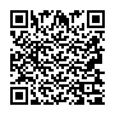 Código QR para número de teléfono +2693830107