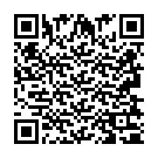 Codice QR per il numero di telefono +2693830146