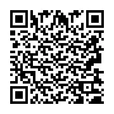 Codice QR per il numero di telefono +2693830205