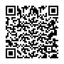 QR-code voor telefoonnummer +2693830215