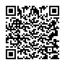 Código QR para número de teléfono +2693830225