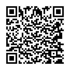 Codice QR per il numero di telefono +2693830236