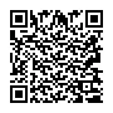 Código QR para número de teléfono +2693830309