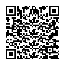 QR-koodi puhelinnumerolle +2693830349