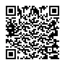 QR-code voor telefoonnummer +2693830386