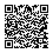 QR-code voor telefoonnummer +2693830403