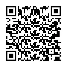 QR-код для номера телефона +2693830448