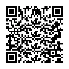 QR код за телефонен номер +2693830455