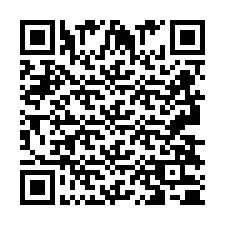 Código QR para número de telefone +2693830579