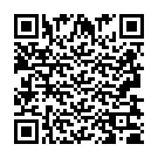 Código QR para número de telefone +2693830605