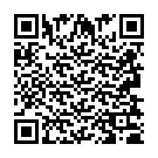 Código QR para número de telefone +2693830646