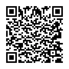 Codice QR per il numero di telefono +2693830678