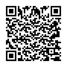 Codice QR per il numero di telefono +2693830714