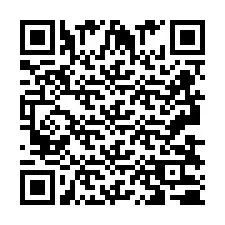 Codice QR per il numero di telefono +2693830731