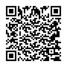 Codice QR per il numero di telefono +2693830747