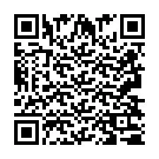 QR-code voor telefoonnummer +2693830769