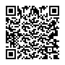 Código QR para número de telefone +2693830823