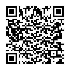 Codice QR per il numero di telefono +2693831438