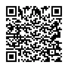 Codice QR per il numero di telefono +2693831559