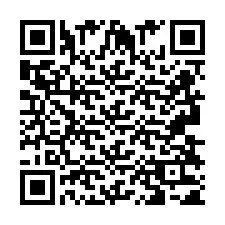 QR-code voor telefoonnummer +2693831563