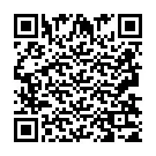 Codice QR per il numero di telefono +2693831571