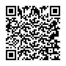 QR код за телефонен номер +2693832053