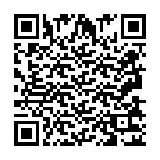 Kod QR dla numeru telefonu +2693832091