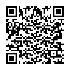 Código QR para número de teléfono +2693832138