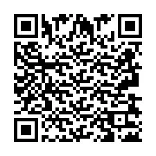 Kod QR dla numeru telefonu +2693832204