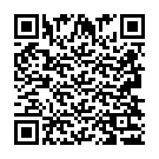 Codice QR per il numero di telefono +2693832366