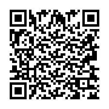 QR код за телефонен номер +2693832402