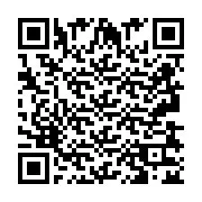 QR код за телефонен номер +2693832404