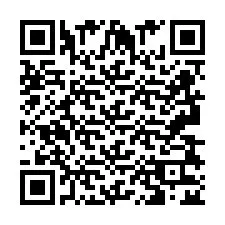 QR-koodi puhelinnumerolle +2693832409