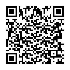 Kod QR dla numeru telefonu +2693832412