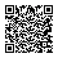 QR код за телефонен номер +2693832427