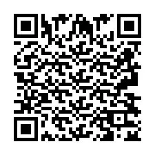 QR-koodi puhelinnumerolle +2693832428